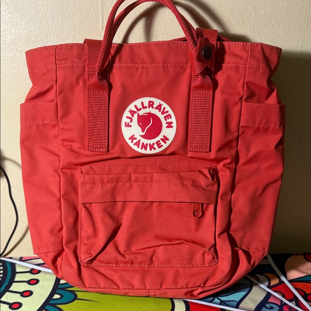 Fjallraven Kanken Bright Red Backpack